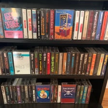 A collection of audio cassette tapes