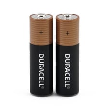 Two AA batteries.