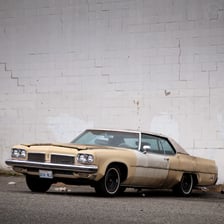 A vintage Oldsmobile automobile.