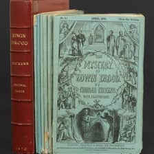 An illustration associated with Charles Dickens's novel The Mystery of Edwin Drood
