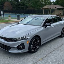 A four-door midsize sedan.