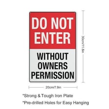 A warning sign indicating that something is forbidden