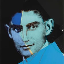 Portrait of writer Franz Kafka