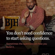 A person questioning someone who is not ready.