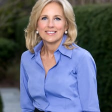 An official portrait of Jill Biden