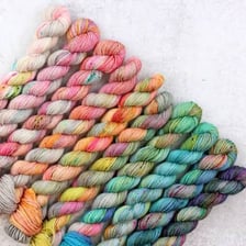 A loosely wound skein of yarn