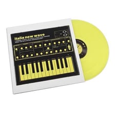 Vintage analog synthesizer associated with electronic and new wave music