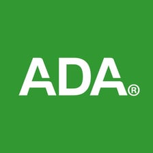 The American Dental Association logo associated with dentistry