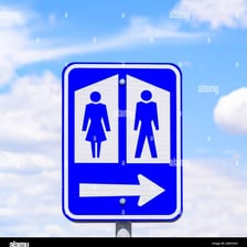 A public bathroom facility in Australia