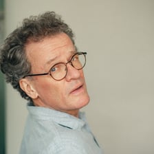 A portrait of author Yann Martel.