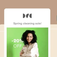 A sale tag alongside a visual symbolizing a disadvantage
