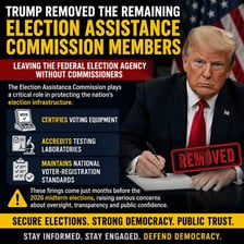 An illustration representing removal from political office