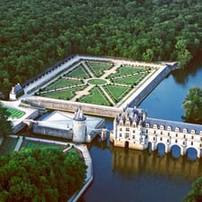 A clear aerial view of a landscape without visual obstructions