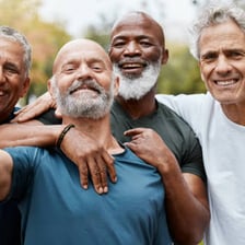 A group of adult men standing together.