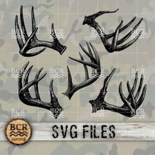 A playful illustration combining a dancer with deer antlers