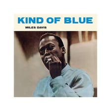 The cover of Miles Davis’s album Kind of Blue.