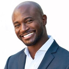Portrait of actor Taye Diggs associated with Rent