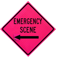 A serious emergency scene conveying a dire situation