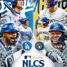 A Major League Baseball game in the National League Championship Series.