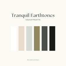 A palette showing subtly different shades of one color