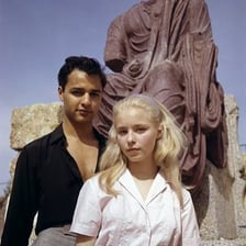 Sal Mineo in a promotional image for Exodus