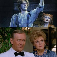 Actor Len Cariou in a production of Sweeney Todd