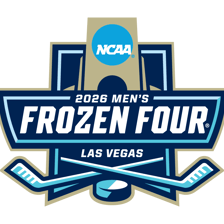 A college hockey game associated with the NCAA Frozen Four.