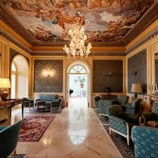 Lavishly decorated luxury interior