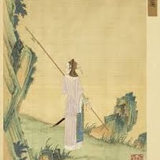 An illustration of Hua Mulan as a warrior.