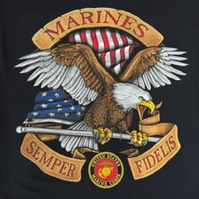 U.S. Marines associated with the Semper Fi motto.