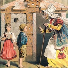 An illustrated fairy-tale ogre.