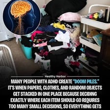 Objects gathered into a growing collection