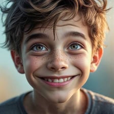 A playful illustration of a mischievous rascal.