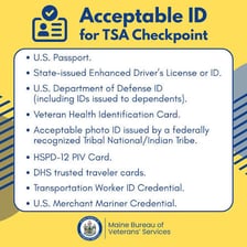 A traveler presenting identification at an airport security checkpoint