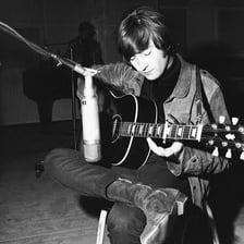 The Beatles performing or being represented in connection with the song “Nowhere Man”