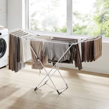 A clothes dryer is used to dry laundry.