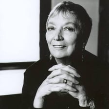Portrait of author Madeleine L’Engle.