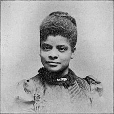 A historical portrait of civil rights leader Ida B. Wells.