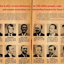A printed political pamphlet.
