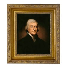 Portrait or painting associated with American artist Rembrandt Peale