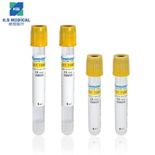 Laboratory test tubes containing blood serum