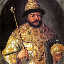 A historical portrait depicting Boris Godunov