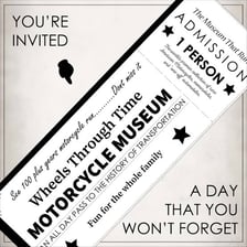 An adult admission ticket being purchased at a venue.