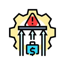 An illustration representing a limit on spending.