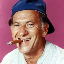 Jack Klugman as Oscar Madison in The Odd Couple