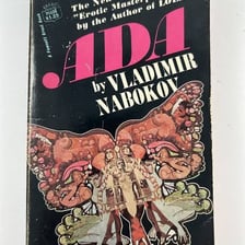 A book cover for Vladimir Nabokov’s novel Ada