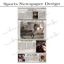 A sports report summarizing the events and result of a game.