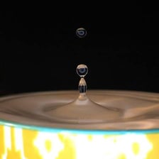 A single tiny drop symbolizing a very small amount.