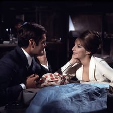 Omar Sharif in a scene from Funny Girl.