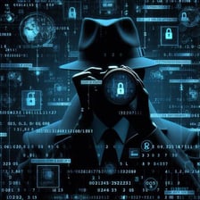An undercover agent observing a scene while gathering information.